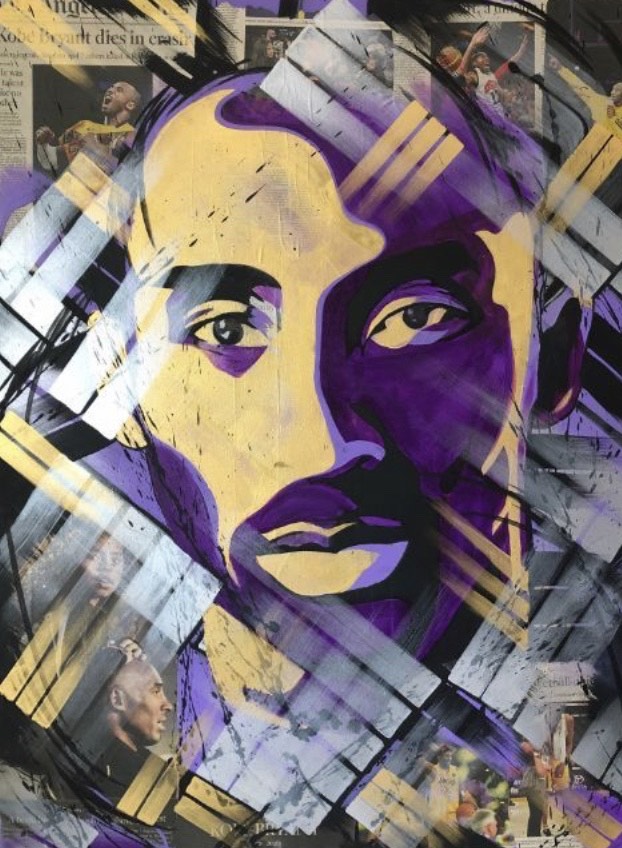 Kobe Bryant Art by Zak Perez