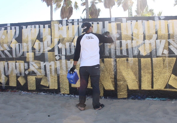 Venice Beach Art Walls Mural by Zak Perez