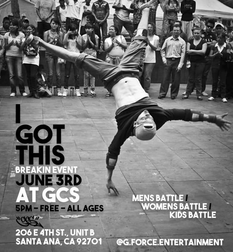 Break dance event at GCS in DTSA