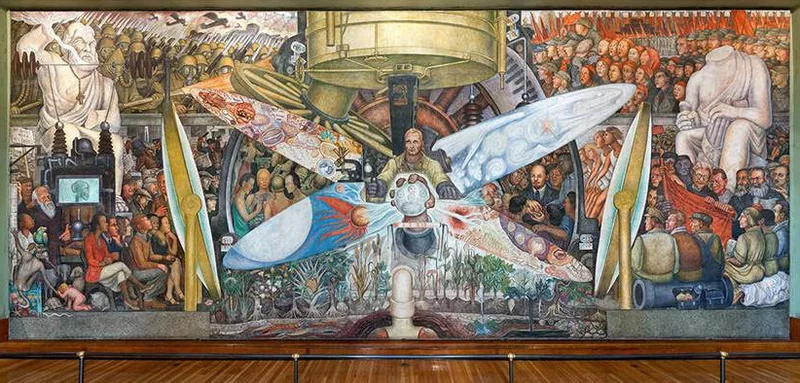 Diego Rivera man controller of the universe